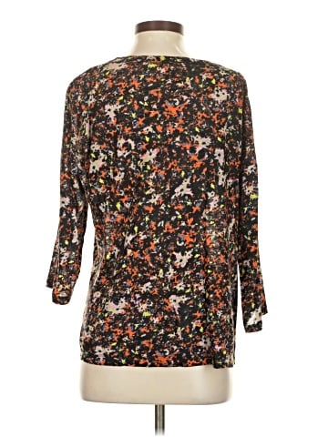 Hi-Line 3/4 Sleeve Blouse (view 2)