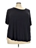 Lane Bryant Black Short Sleeve Top Size 26 - 28 Plus - photo 1
