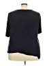 Lane Bryant Black Short Sleeve Top Size 26 - 28 Plus - photo 2
