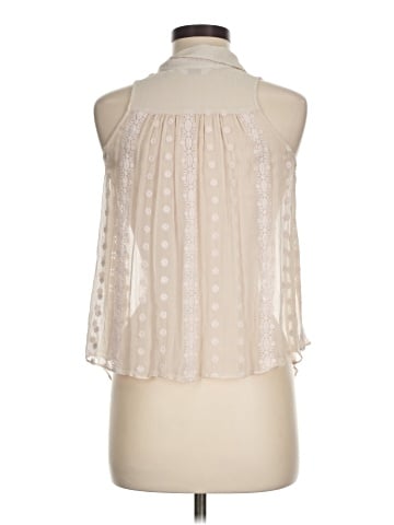 Zoa Sleeveless Silk Top (view 2)