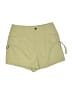 Shein 100% Polyester Green Khaki Shorts Size S - photo 1
