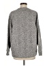 Lou & Grey Animal Print Gray Pullover Sweater Size M - photo 2