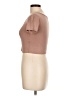 Olivaceous Brown Short Sleeve Turtleneck Size L - photo 4