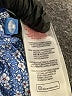 Sergent Major 100% Viscose Paisley Blue Casual Pants Size 6 - photo 4