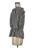 MICHAEL Michael Kors Black White 3/4 Sleeve Blouse Size M - photo 5