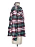 Natural Reflections 100% Cotton Plaid Green Long Sleeve Button-Down Shirt Size S - photo 4