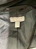 T by Talbots 100% Polyester Argyle Black Jacket Size L - photo 6