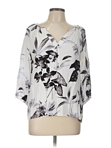 Anne Carson 3/4 Sleeve Blouse (view 1)