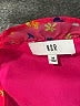 NSR 100% Polyester Hearts Floral Pink Casual Dress Size M - photo 7