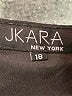 Jkara Graphic Black Cocktail Dress Size 18 - photo 6