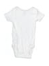 H&M 100% Cotton Solid White Short Sleeve Onesie 12-18 MO / 18 MO - photo 2