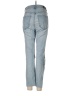 Express Color Block Blue Jeans Size 6 - photo 2