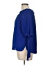 Peter Nygard 100% Polyester Blue 3/4 Sleeve Blouse Size L (estimated) - photo 5