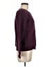 Hanes Solid Burgundy Sweatshirt Size M - photo 4