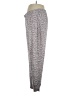 Just Be... Animal Print Gray Casual Pants Size XL - photo 5