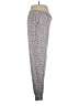 Just Be... Animal Print Gray Casual Pants Size XL - photo 4