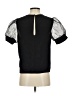 AWARE by Vero Moda 100% Polyester Black Short Sleeve Top Size S - photo 2