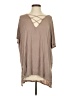 Lyss Loo Brown Short Sleeve Top Size S - photo 1