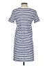 Universal Thread 100% Cotton Stripes Blue Casual Dress Size XS - photo 2