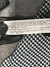 Zara Basic Houndstooth Gray Blazer Size M - photo 7