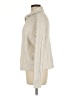 Zara Chevron-herringbone Ivory Turtleneck Sweater Size M - photo 5