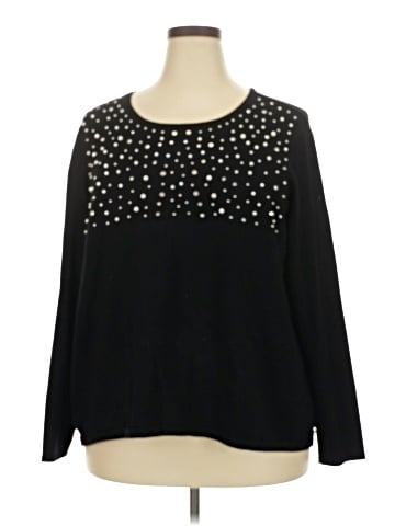Liz Claiborne Long Sleeve Top (view 1)