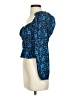 Zara Blue 3/4 Sleeve Blouse Size S - photo 5