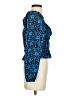 Zara Blue 3/4 Sleeve Blouse Size S - photo 4