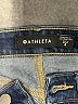 Athleta Stripes Blue Jeans Size 4 - photo 7