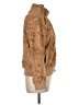 New Directions 100% Polyester Tan Faux Fur Jacket Size L - photo 4