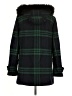 Talbots Plaid Green Coat Size 8 - photo 2
