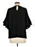 Unbranded Black 3/4 Sleeve Top Size M - photo 2