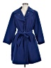 London Fog 100% Polyester Blue Trenchcoat Size 8 - photo 1