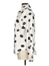 Unbranded 100% Polyester Polka Dots Ivory Long Sleeve Blouse Size L - photo 5