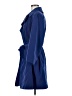London Fog 100% Polyester Blue Trenchcoat Size 8 - photo 5