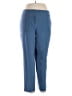 Le Suit Solid Blue Casual Pants Size 18 - photo 1