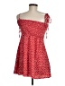 Shein 100% Polyester Hearts Red Casual Dress Size M - photo 2