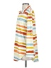 Lularoe Stripes Orange Ivory Long Sleeve Blouse Size S - photo 5