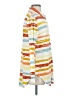 Lularoe Stripes Orange Ivory Long Sleeve Blouse Size S - photo 4