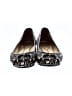 Elaine Turner Graphic Black Flats Size 9 1/2 - photo 2