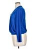 Miss Lili Blue Long Sleeve Blouse Size 1X - photo 5
