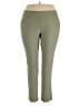 N Touch Solid Green Active Pants Size 20W - photo 1