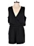 Lou & Grey Solid Black Romper Size XS - photo 1