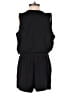 Lou & Grey Solid Black Romper Size XS - photo 2