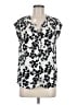 Daniel Rainn 100% Polyester Silver Sleeveless Blouse Size M (petite) - photo 1