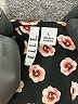 Elle Black Short Sleeve Blouse Size L - photo 7