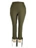 Liumilac Solid Green Active Pants Size 2X - photo 1