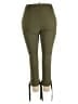 Liumilac Solid Green Active Pants Size 2X - photo 2