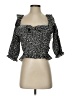 Lulus Black 3/4 Sleeve Blouse Size S - photo 1