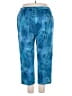 Dana Buchman Paisley Blue Casual Pants Size 24 waist - photo 2